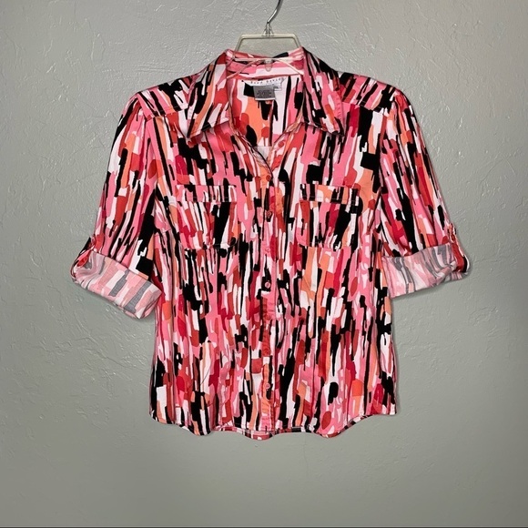 Fred David Stretch Button Down Shirt - Picture 2 of 6